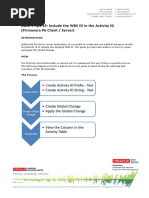 Adding WBS Id Next to Activity ID