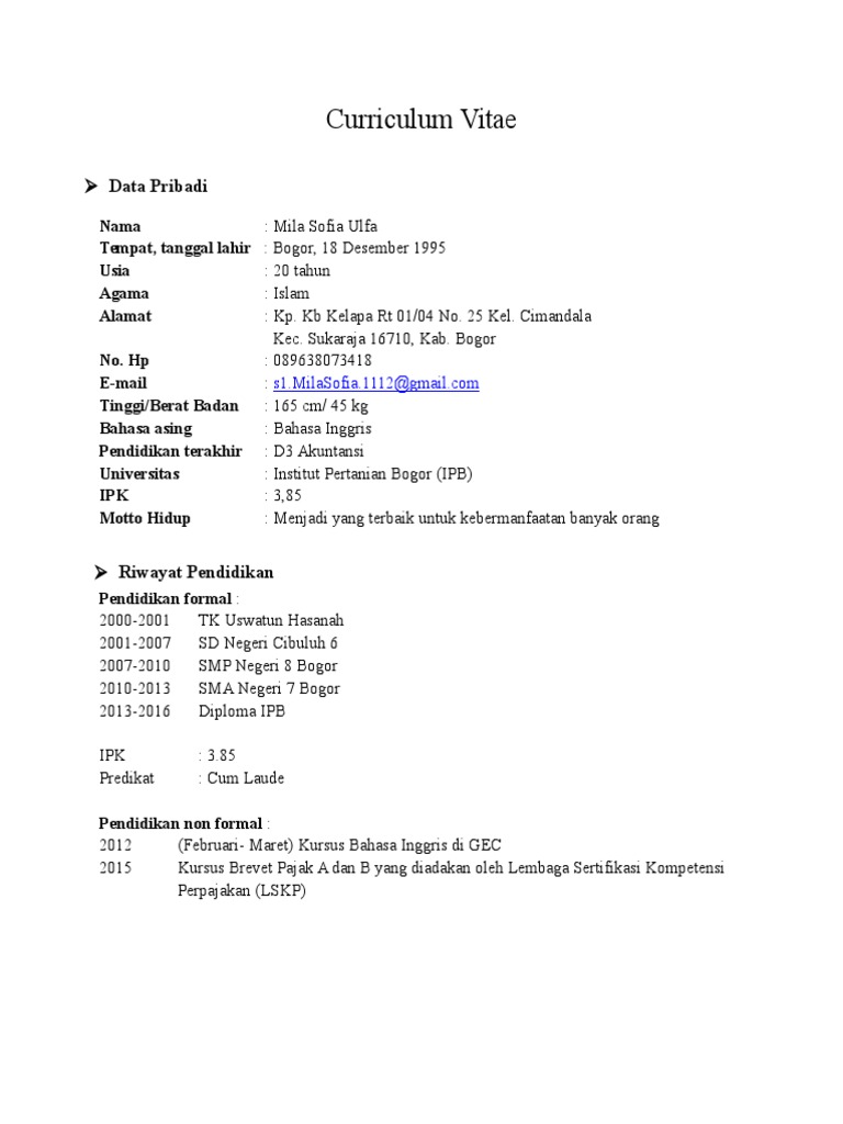 Motto Hidup Islami Pendidikan Remaja Muslim