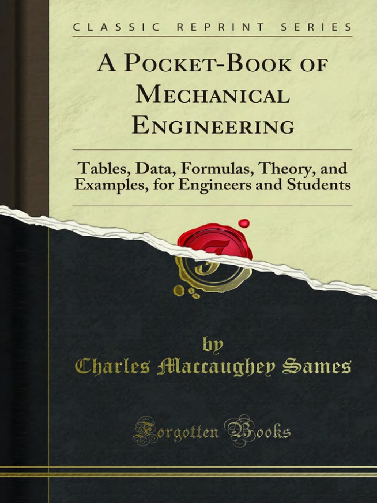 A Pocket-Book of Mechanical Engineering 1000086886 PDF | PDF