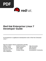 Red Hat Enterprise Linux 7 Developer Guide en US
