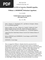 United States v. William A. Borders, 693 F.2d 1318, 11th Cir. (1982)