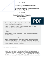 Nelson Valladares v. P.W. Keohane, Warden and U.S. Parole Commission, 871 F.2d 1560, 11th Cir. (1989)