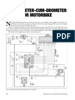 Speedometer-Cum-odometer For Motorbike