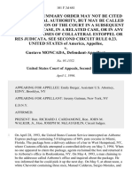 United States v. Gustavo Moncada, 101 F.3d 681, 2d Cir. (1996)