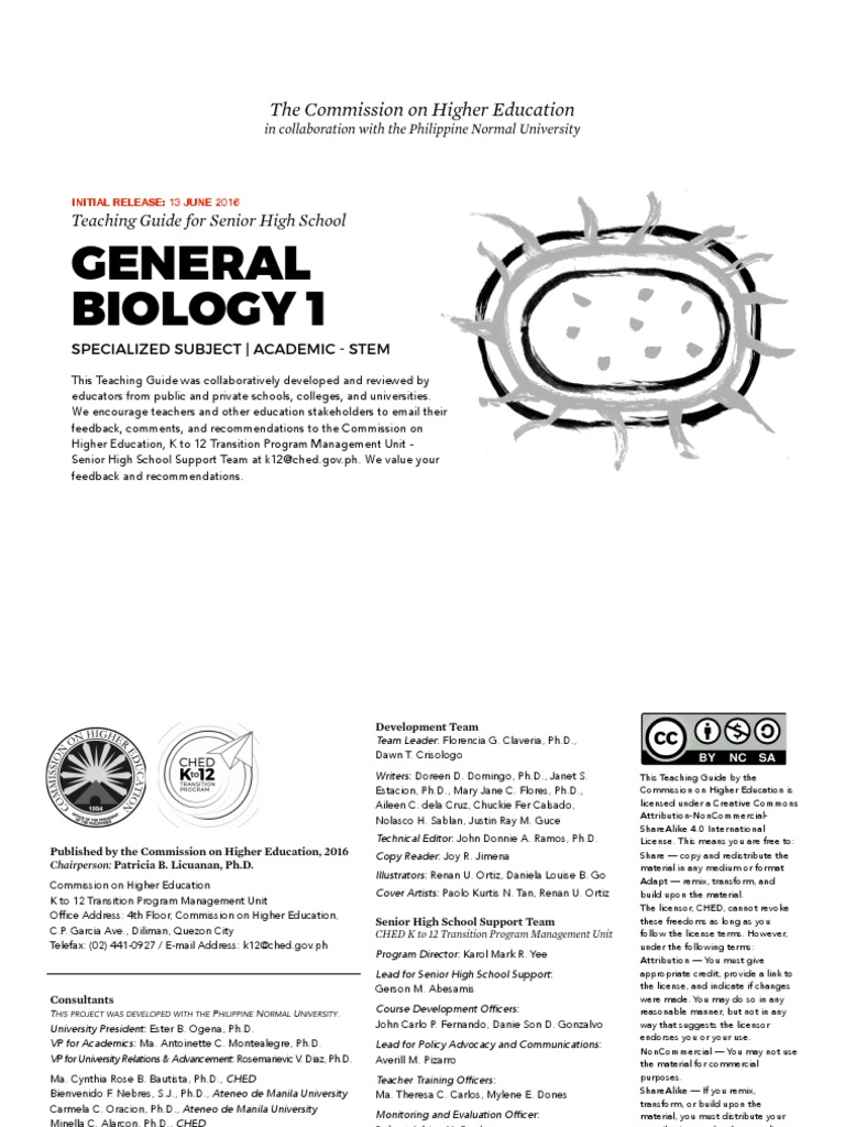 Senior High School Biology Teaching Guide | PDF | Chloroplast ...