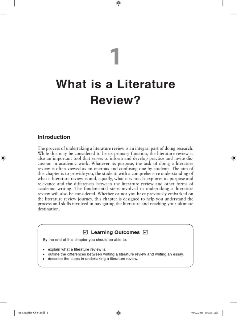 Types of literature review picture