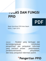 Tugas Dan Fungsi Ppid