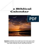 The Biblical Calendar Book