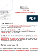 Plan de Ordenamiento Territorial