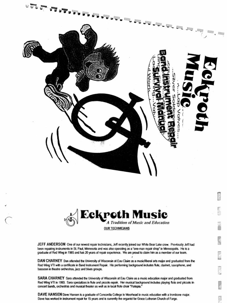 An Overview of the Experienced Instrument Repair Technicians at Eckroth