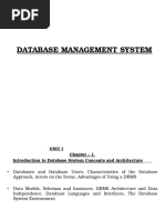 Database Management System Introduction