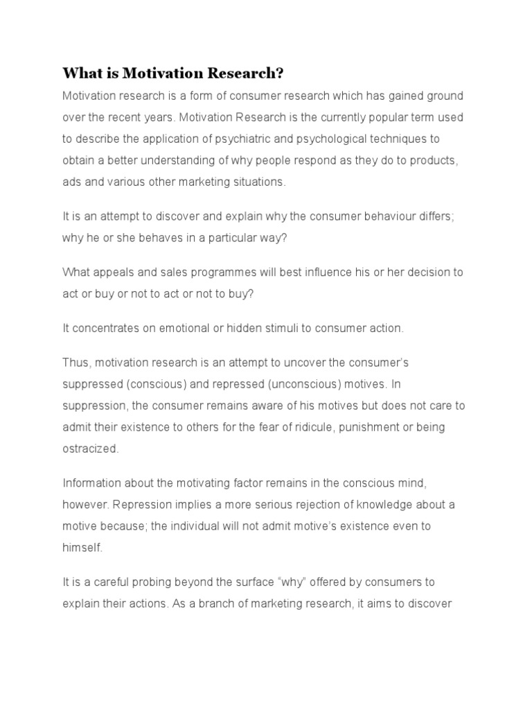 What Is Motivation Definition And Usage Of This Term