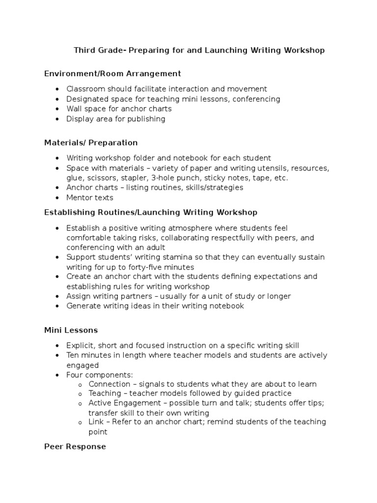 Writing Grade 3 PDF Teaching Teachers