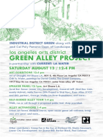 Arts District Green Alley Project