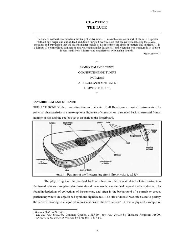 Chapter 1 | PDF | Musical Notation | String Instruments