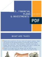 Taxes Financial Plans