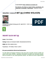 Wehrt Euch Mit (Chris Wolker)