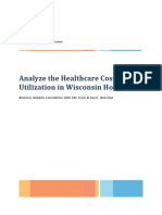 Analyze The Healthcare Cost and Utilization in Wisconsin Hospitals
