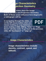 Radiology Image Characteristics