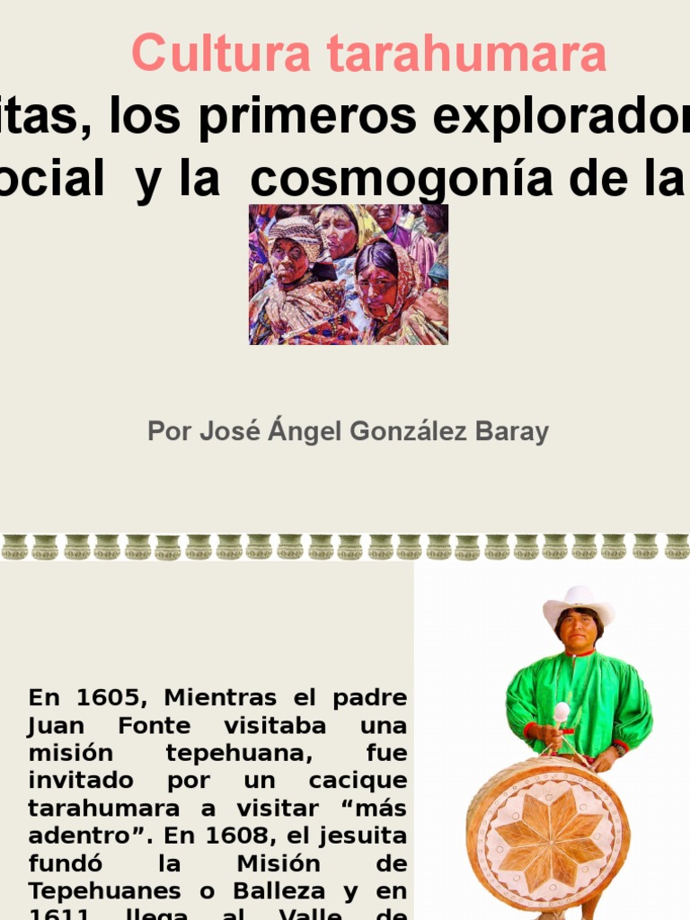 Cultura Tarahumara Chihuahua Estado Mexico