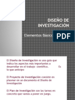 Diseño de Investigación