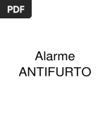 Alarme Ajustável Antifurto