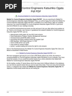 Download Matlab for Control Engineers Katsuhiko Ogata PDF by Soumyadeep Bose SN320107151 doc pdf