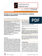 RCH Guidelines: Pediatric Abdominal Pain | PDF | Pain | Constipation