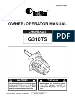 Zenoah g300ts Users Manual 474860 PDF