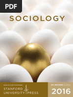 2016 Sociology Catalog