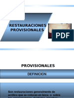 Restauraciones provisionales en