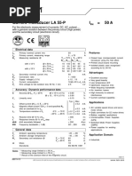 Tranformador de Corritransformador de Corriente Lem 55-Pente Hauser