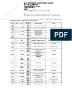 Calendario de Evaluaciones (Primer Semestre 2015)