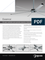 Essence Espanol Spec Sheet PDF