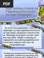 1D Mga Salitang Hudyat Sa Pagkakasunod-Sunod NG Mga Pangyayari