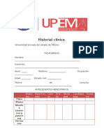 Historia Clinica Nutricia
