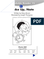 Decodable Reader 15: Wake Up, Nate