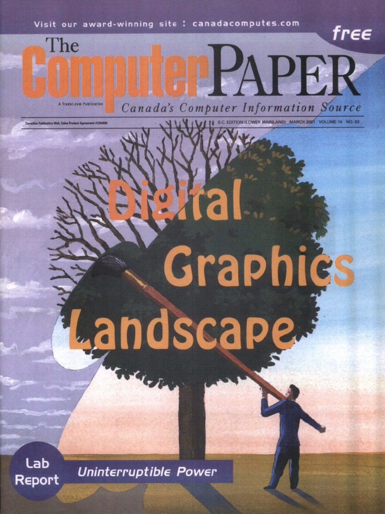 2001-03 the Computer Paper - BC Edition | Personal Computers | Laptop