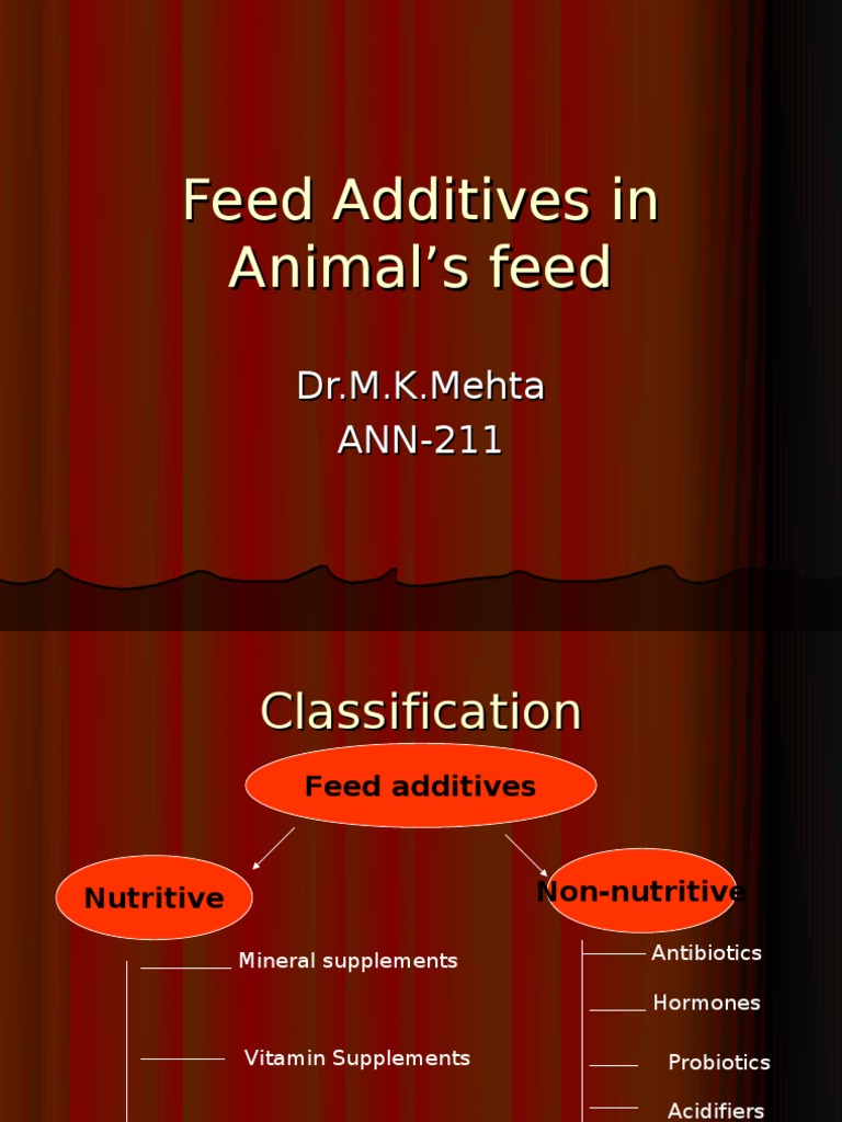 Classification of Non-Nutritive Additives | PDF | Dietary Supplements ...