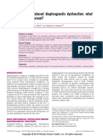 Disfuncion Diagragmatica Inducida Por Ventilador - 2016