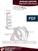 Formulir Pendaftaran Hipotalamus Competition