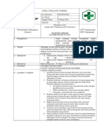 Sop Hasil Evaluasi Kerja