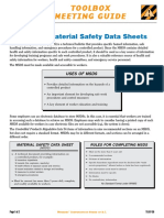 MSDS Guide