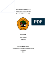 Review Memori - Buku Psikologi Kognitif Prof. Harnan MS.