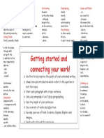 Connectives Chart