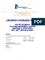 Vibration Analysis Gt6 Generator Libya