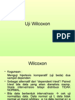 Uji Wilcoxon