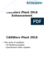 CADWorx Plant 2016 Enhancement