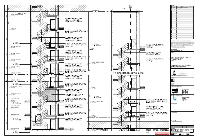 Stair 1-Sheet 3 of 3 PDF | PDF