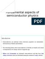 Fundamental Aspects of Semiconductor Physics